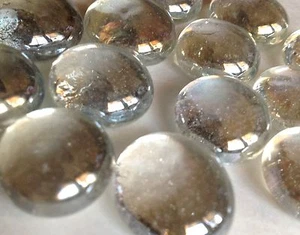 Glass Gems or Nuggets 9/16" inch Clear 12oz 85 PCS N22 - Picture 1 of 3
