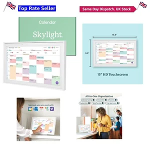 15-Inch Digital Calendar & Chore Chart: Interactive Family Organizer with WiFi - Picture 1 of 10