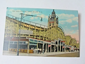 1910 era The Bobs Coaster, Coney Island, N.Y. Postcard - Picture 1 of 2