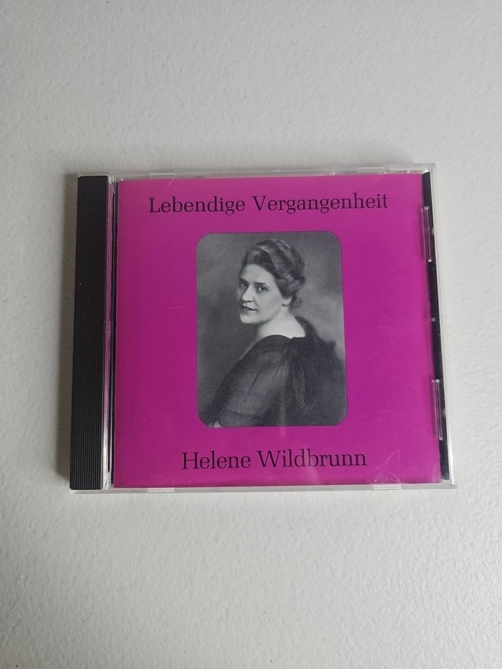 Компакт-диск Opera Helene Wildbrunn Lebendige Vergangenheit моно 89097 исторические записи - Изображение 1 из 3