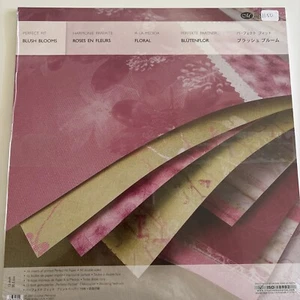 Creative Memories Perfect Fit Blush Blooms & Inspiration 16 Sheets 12x12 - Picture 1 of 5