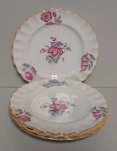 Spode IRIS Brotteller 4er SET weitere Artikel hier BESTER ZUSTAND - Bild 1 von 3