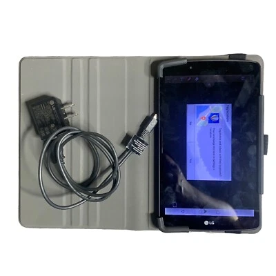 LG (LG-V496) G Pad F V496 - 16GB - Wi-Fi + 4G - 8in - Black - Tablet - Image 1 of 4