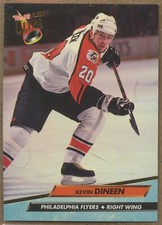 1992-93 Fleer Ultra #154 Kevin Dineen Philadelphia Flyers