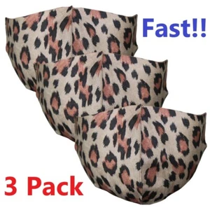 3er Pack Wiederverwendbar Mode Gesicht Tuch Maske Muster Druck Atmungsaktiv Waschbar - Bild 1 von 9