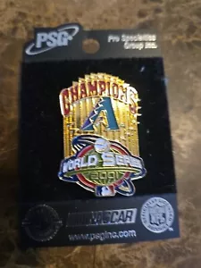 Official 2001 Arizona Diamondbacks' World Series Champions Pin - Picture 1 of 5