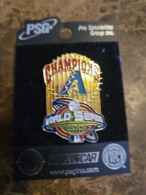 Official 2001 Arizona Diamondbacks' World Series Champions Pin - Image 1 of 4
