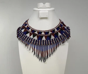 Embera Chami Perlenkette von Frauen des kolumbianischen Ureinwohnerstammes 2038 - Bild 1 von 1