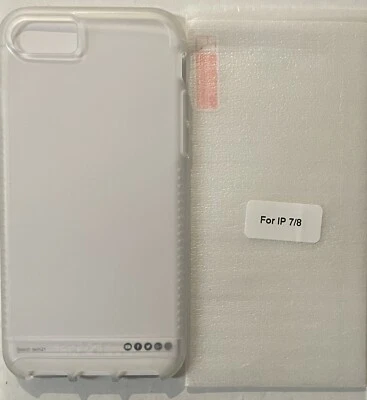 Tech21 Impact Protection Case And Screen Protector For iPhone 7 8 SE Clear - Image 1 of 2