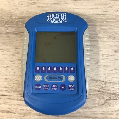 BICICLETA ILUMINADA 2 EM 1 SOLITÁRIO JOGO ELETRÔNICO PORTÁTIL TESTADO-FUNCIONA - Imagem 1 de 4