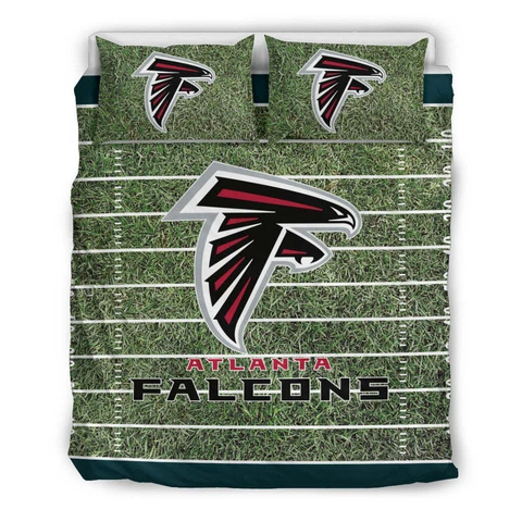 Atlanta Falcons 3PCS Bedding Set Pillowcase Duvet/Comforter/Quilt Cover Fan Gift Cover