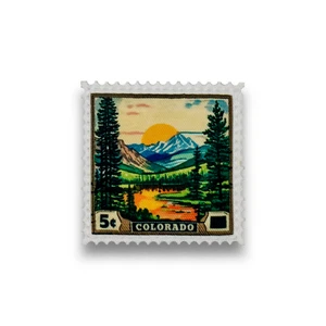 State Postage Stamp Patch | Colorado - Picture 1 of 3