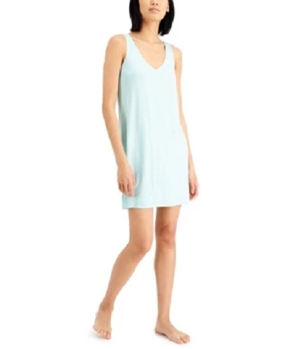 Alfani Women's V-Neck Sleeveless Nightgown Sage Dream - Image 1 of 1