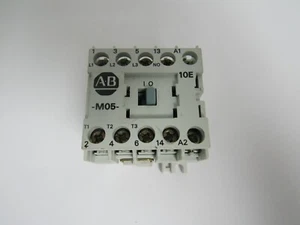 ALLEN BRADLEY 100-MO5N*3 SER A CONTACTOR AUX CONT. M05 10E - Picture 1 of 6