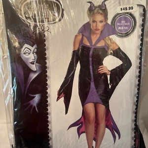 Disney Vile Villains MALEFICENT Sexy Flirt Adult Costume Medium (8-10) - NEW! - Picture 1 of 11