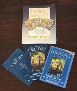Vintage Tarot Card/Book Bundle Tarot Made Easy & Power Deck The Cards of Wisdom - Bild 1 von 15