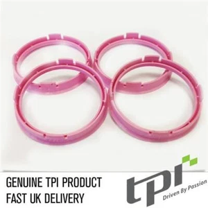 TPI Alloy Wheel Hub Rings Spigot Location Spacers 72.5 - 64.1 - Picture 1 of 2