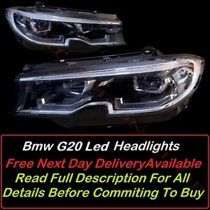 BMW 3 SERIES G20 G21 2019-2024 LED HEADLIGHT RIGHT OR LEFT SIDE GENUINE OEM - Picture 1 of 8