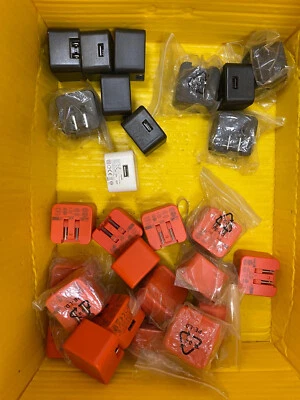 X28 JBL (5V/2.3A) Single USB AC Adapter Wall Charger Orange / Black / White OEM - Image 1 of 2