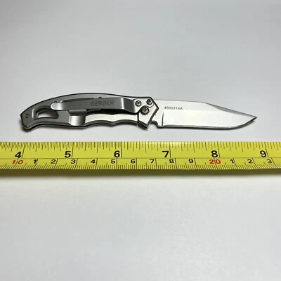 Gerber 4660314A Stainless linerlock tactical folding pocketknife - Image 1 of 4