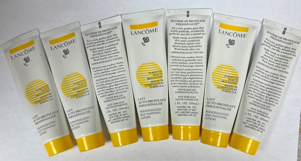 Loción autobronceadora Lancome 7 para tez mediana 1 oz coleccionable pl leer Foto 1 de 1