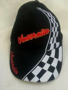 AUSTRALIA BLACK EMBROIDERED CAP HAT BRAND NEW - Picture 1 of 7