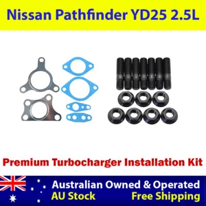 Premium Turbo Installation Stud & Gasket Kit For Nissan Pathfinder R51 YD25 2.5L - Bild 1 von 4