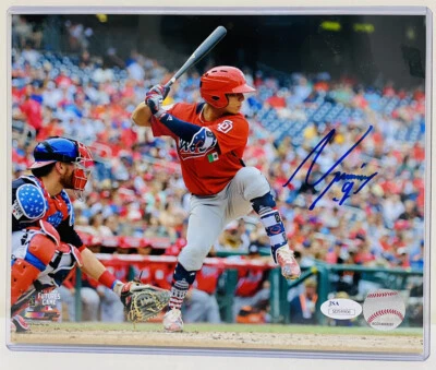 LUIS URIAS Autographed 8x10 Photo San Diego Padres JSA COA - Image 1 of 3