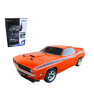 USED Vintage HPI Nitro RS4 3 EVO Cuda Orange Barracuda & 2.4GHz Radio Control - Picture 1 of 7