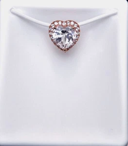 COLGANTE de plata de ley con corazón atesorado nuevo - Imagen 1 de 4