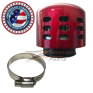 fits Racing Air Filter Scooter Moped GY6 150cc RED NEW - Picture 1 of 2