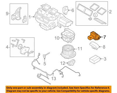 BMW OEM 05-20 1 Series M Air Conditioner Heater-Air Temp Sensor 64119240180 - Image 1 of 2