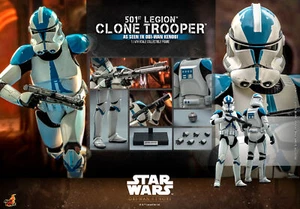 Hot Toys Star Wars 501st Legion Clone Trooper 1:6 Figure TMS092 Obi-Wan Series - Picture 1 of 17