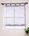 Voile Panel Curtains Transparent Short Blinds Kitchen Small Window Net Curtains~
