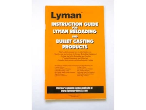 Lyman Reloading and Bullet Casting Guide # 9837283 Nuovo! - Foto 1 di 1