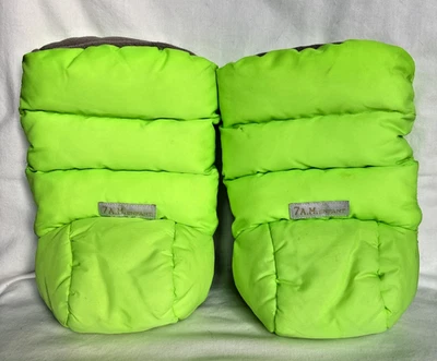 Guantes para cochecito 7 A.M. Enfant WarMffs - verde neón Foto 1 de 4