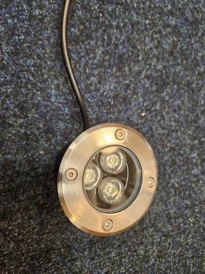 Recessed GU10 Downlight Spotlights Fire Rated Fitting IP65 Downlighters x 3 - Image 1 of 4