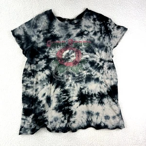 Camisa Torrid Talla 2 X Guns N Roses Tie Dye Band Negra Gris - Imagen 1 de 6