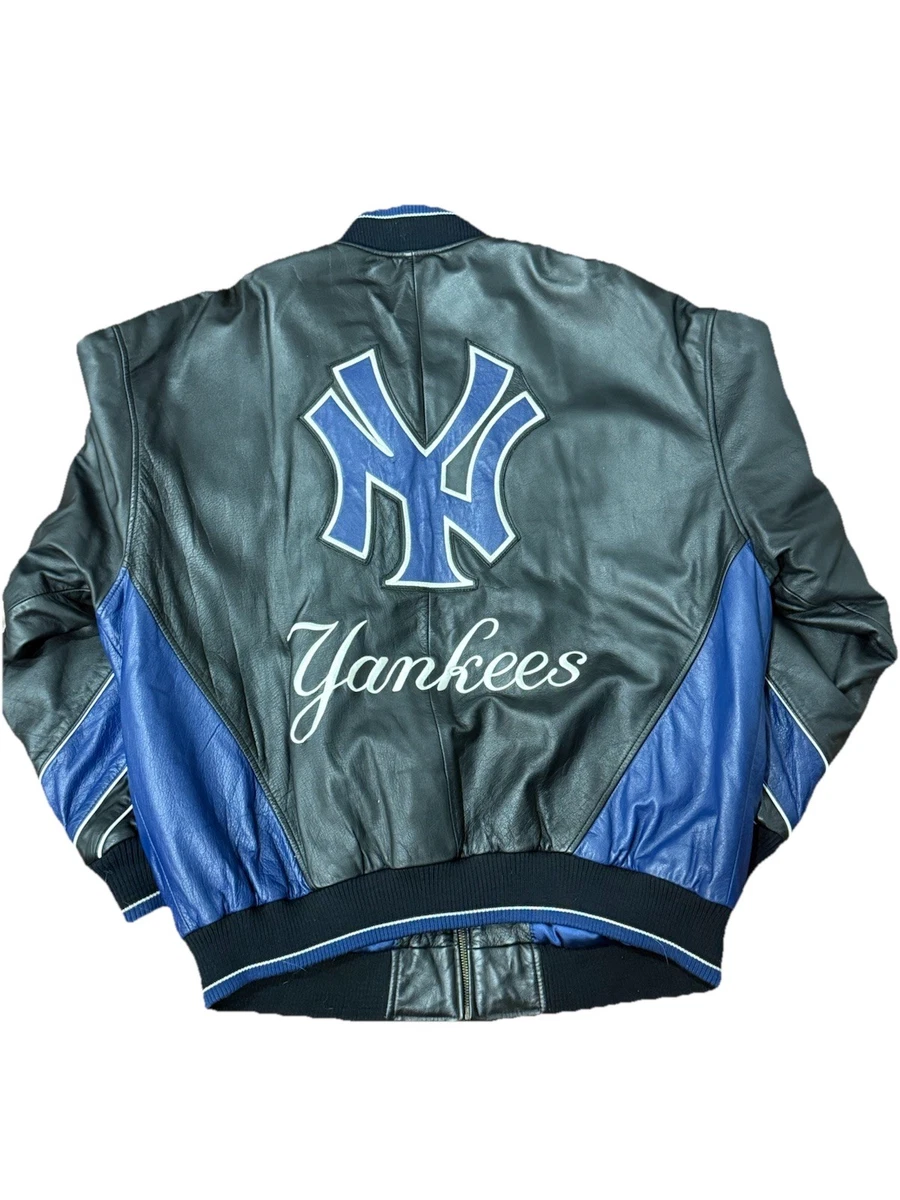 MLB G-III & Carl Banks ヤンキースオールレザースタジャン Men's New