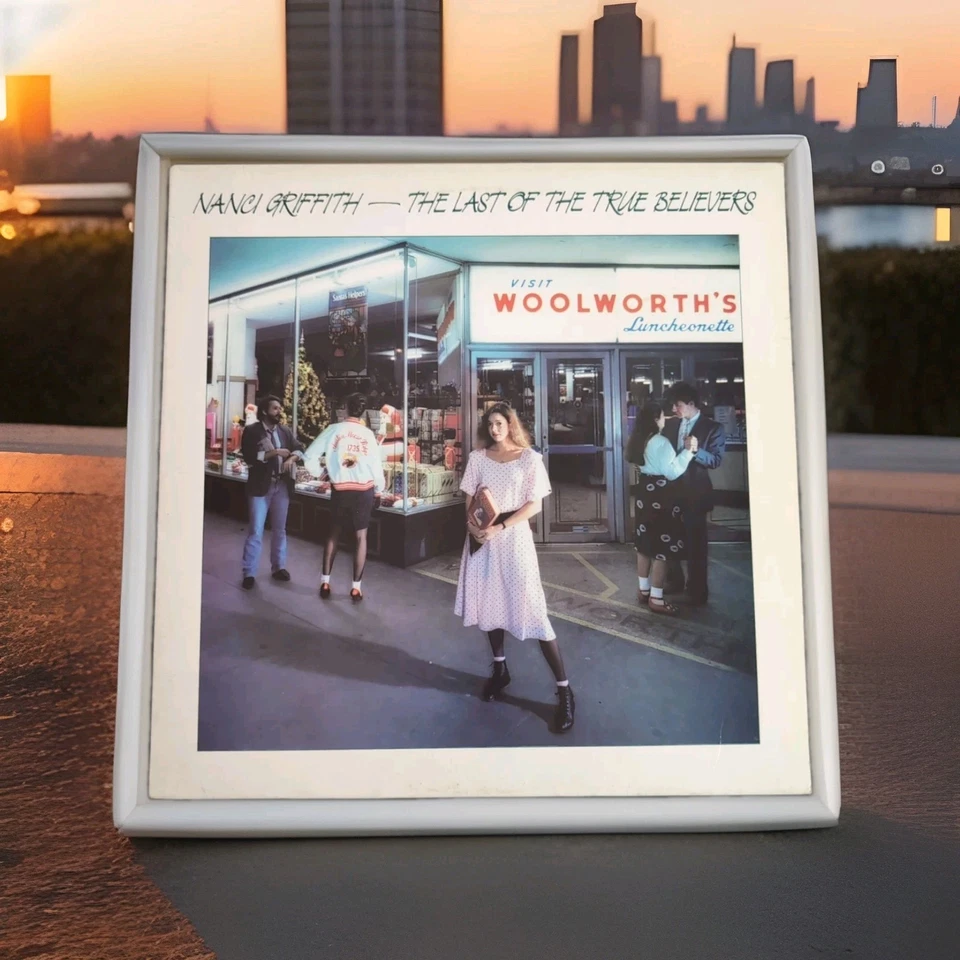 NANCI GRIFFITH The Last Of The True Believers LP 1st Press Ex/Ex Demon. N866 - Image 1 of 4
