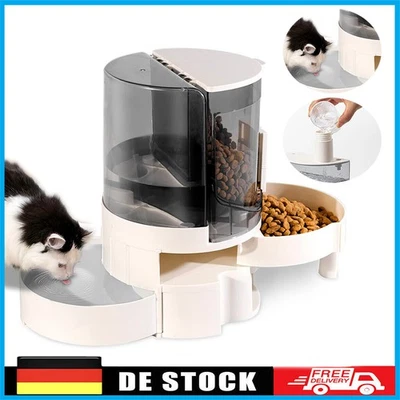 2.3L Futterautomat Tränke Katze Automatischer Futterspender für Katzen und Hund - Bild 1 von 4