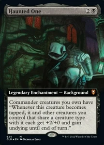 Magic The Gathering MTG HAUNTED ONE EXTENDED ART Battle for Baldur's Gate NM - Picture 1 of 1