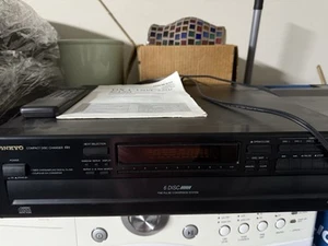 ONKYO DX-C311 6 CD carousel changer, nice component, New No Box - Picture 1 of 14