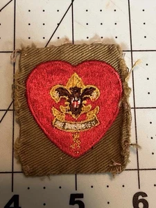 PARCHE VINTAGE DE RANGO LIFE SCOUT OA BOY SCOUTS OF AMERICA (RO) - Imagen 1 de 1
