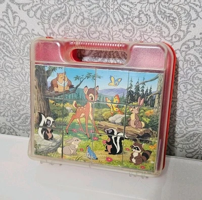 Головоломка винтажная Clementoni Lion King 6 в 1 кубики Disney. Bambii, 7 гномов и т.д.  - Изображение 1 из 4