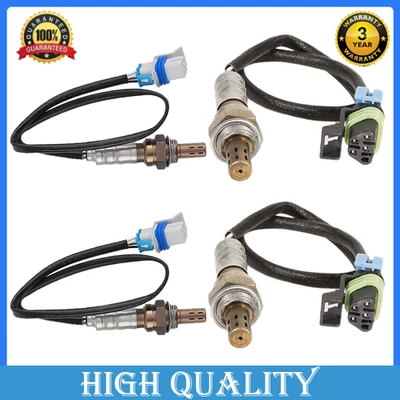 4x Oxygen Sensor Up+Downstream For GMC Yukon XL 1500 6.0L V8 2003 2004 2005 2006 - Image 1 of 4