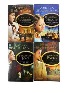 Complete Set Series Lot of 4 Seasons of Redemption Romance Books Andrea Boeshaar - Picture 1 of 16