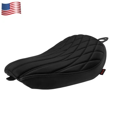 Rider Driver Solo Seat For Harley Sportster Iron 883 Iron 1200 XL 2010 2011-2021 - Image 1 of 4