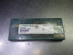 Tool-Flo Carbide Grooving Inserts QTY10 V85 530 EXT GP50F (LOC2489) - Picture 1 of 2