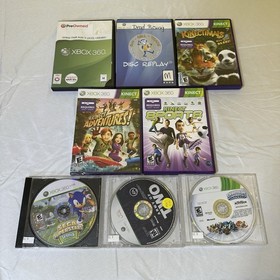 Video Game Lot of 8 Xbox 360 Games Skylanders Sega Tennis Sports Kinect GTA V